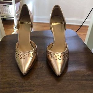 Women’s size 10 rose gold heel